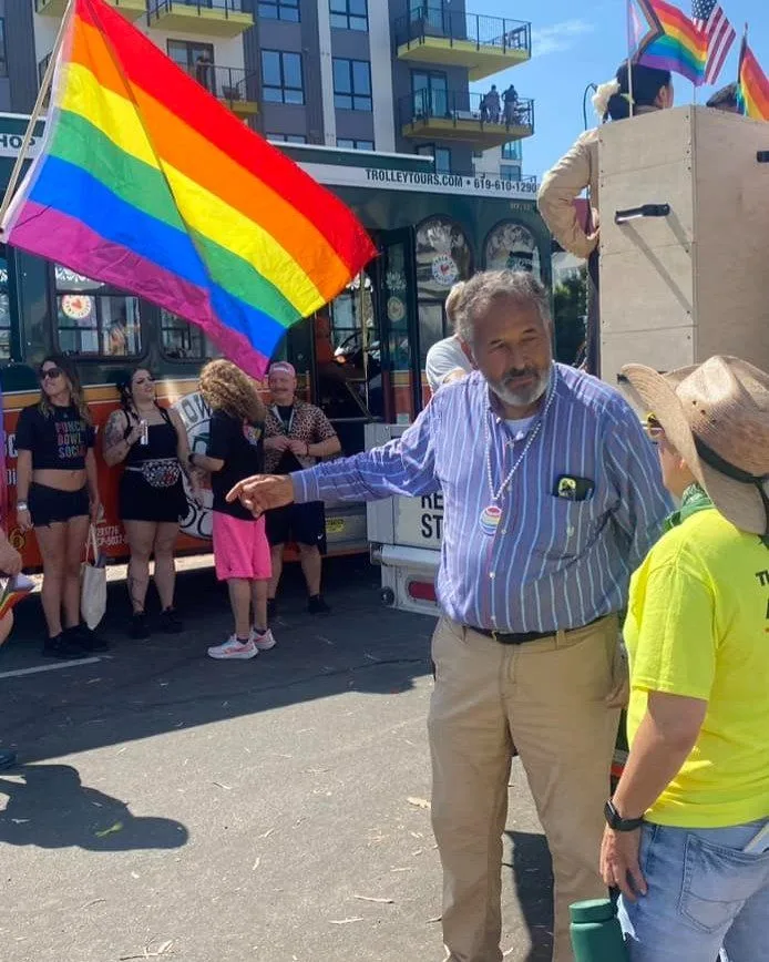 Juan C. Vargas — On the trail