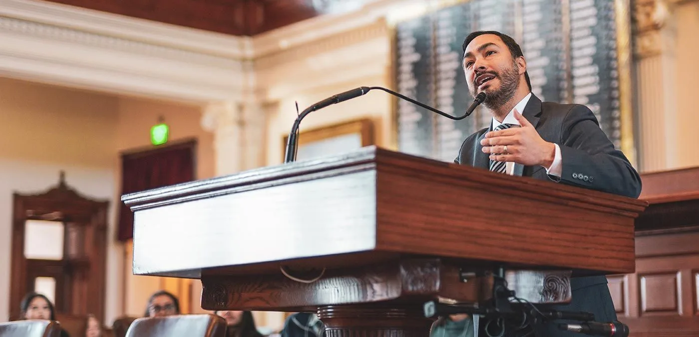 Joaquin Castro — On the trail