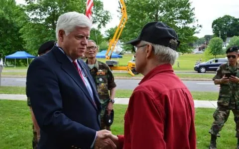 John B Larson — On the trail