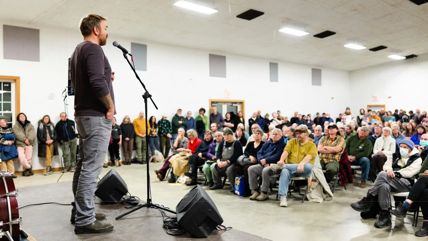 Graham Platner — On the trail