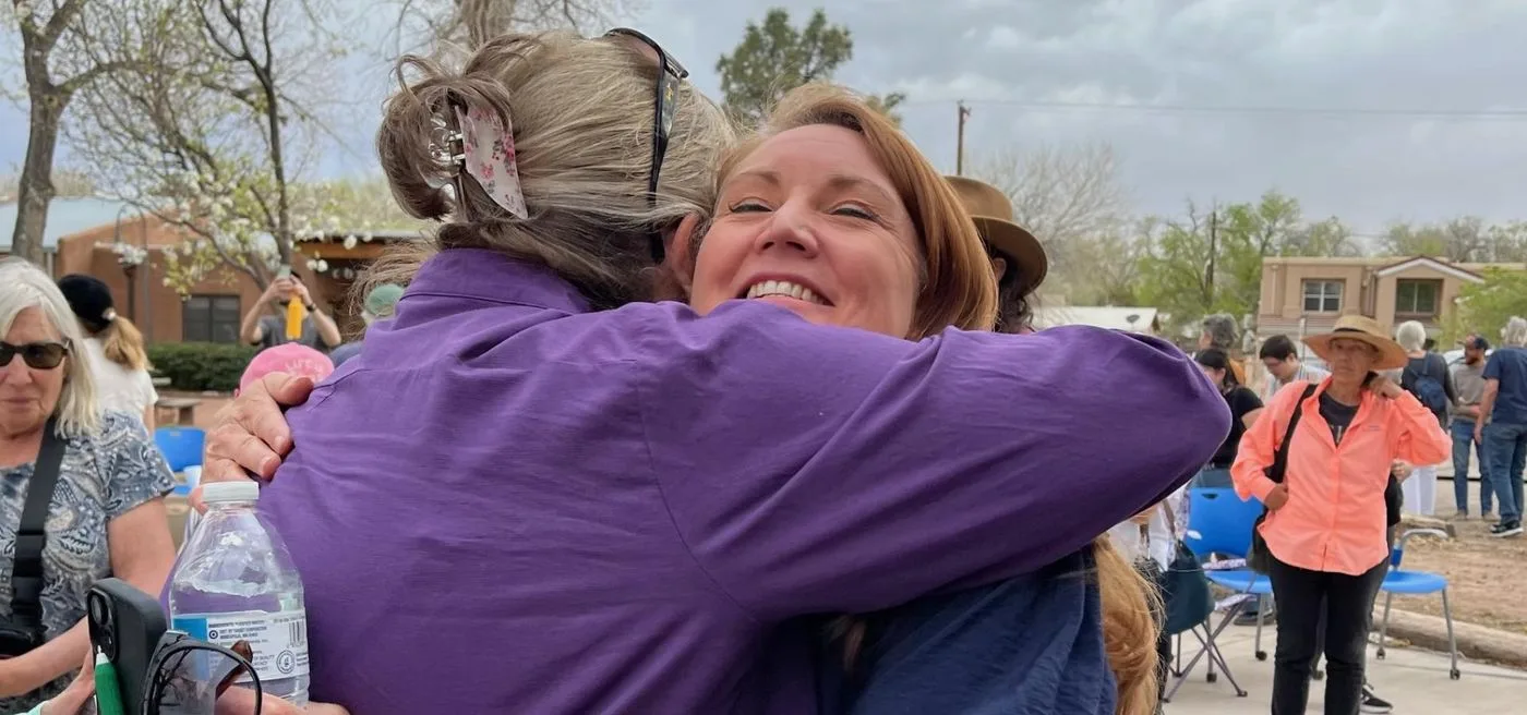 Melanie Stansbury — On the trail