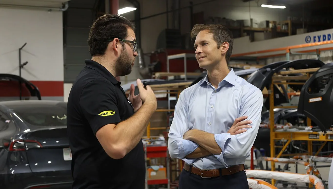 Jake Auchincloss — On the trail