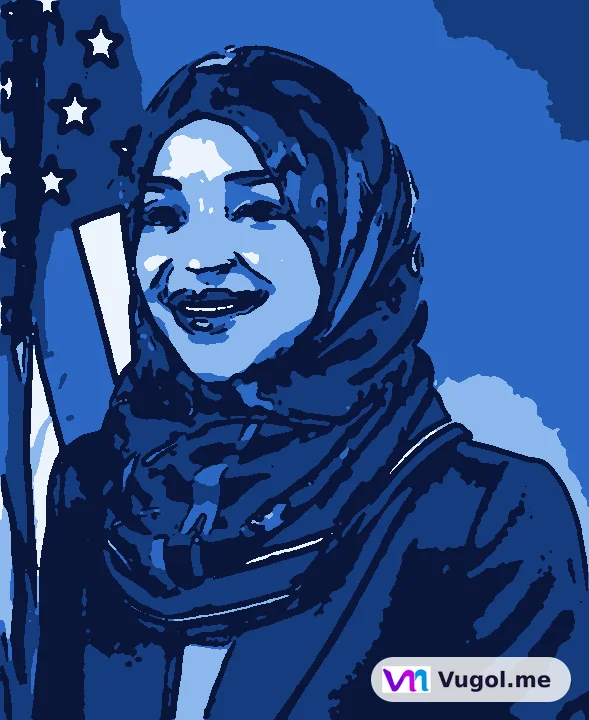 Ilhan Omar — Illustration · Vugol.me