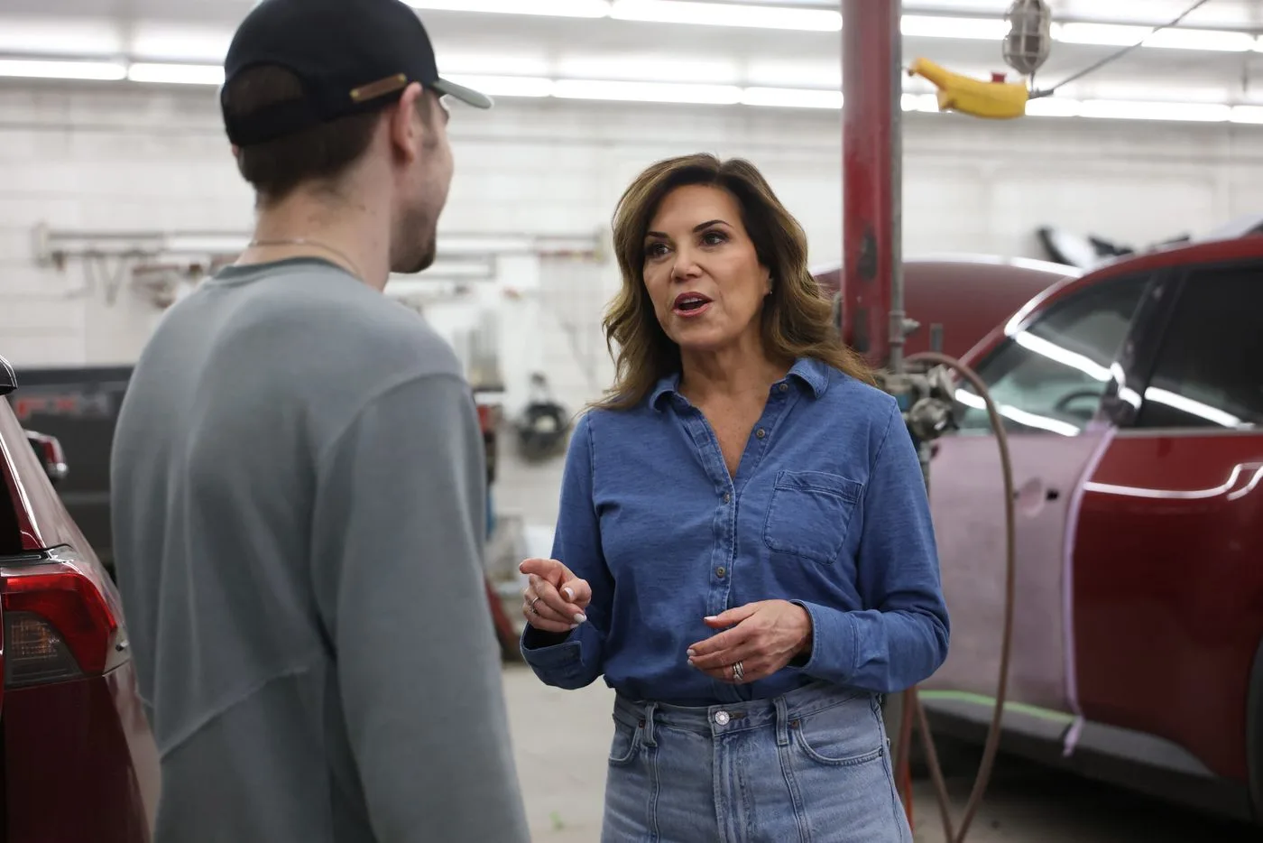 Michele Tafoya — On the trail