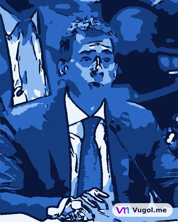 Alexi Giannoulias — Illustration · Vugol.me