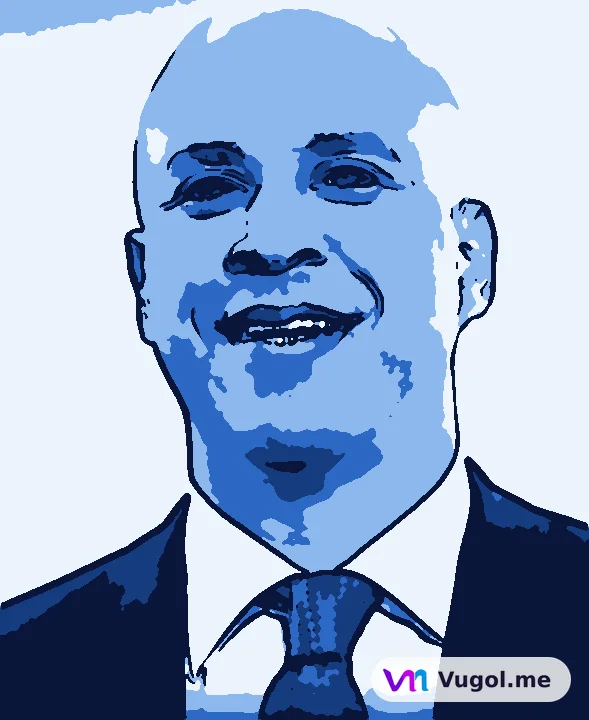 Cory A. Booker — Illustration · Vugol.me