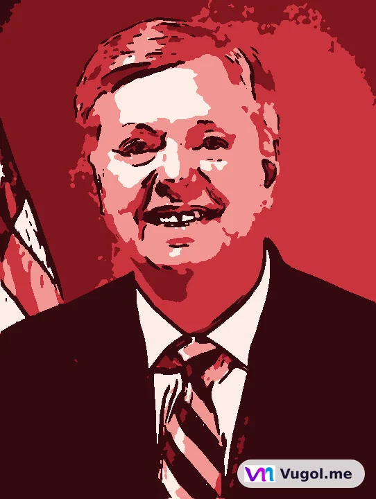 Lindsey O. Graham — Illustration · Vugol.me