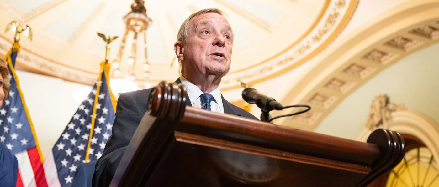 Richard J. Durbin — On the trail