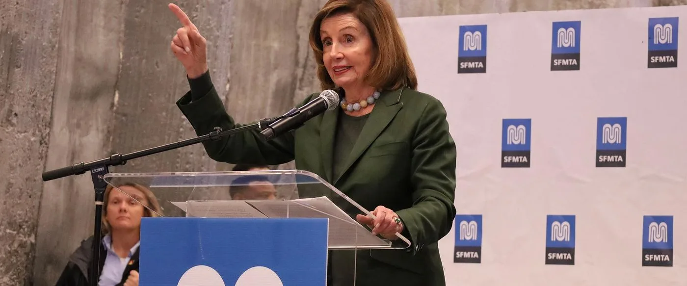 Nancy Pelosi — On the trail
