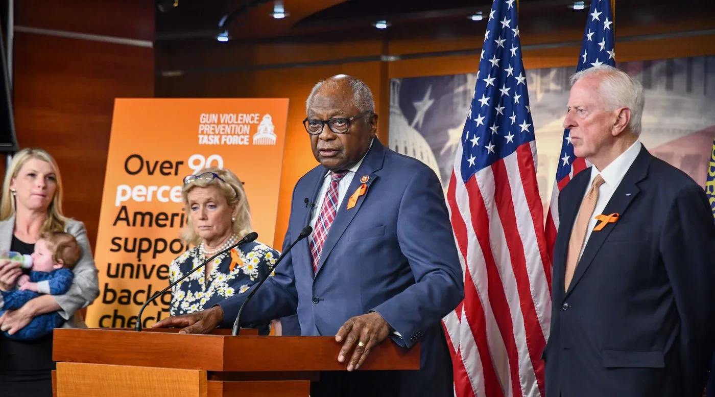 James E Clyburn — On the trail