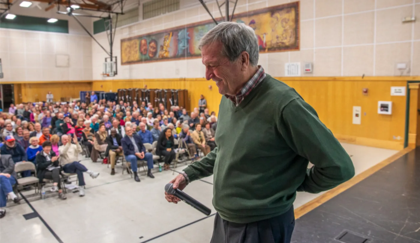 Mark Desaulnier — On the trail