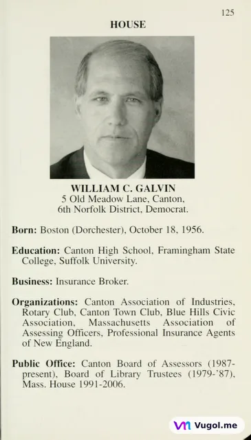 William F. Galvin — Photo